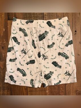 American Marketing Kids Size 6 Army Military Print Cotton Shorts | Playwear